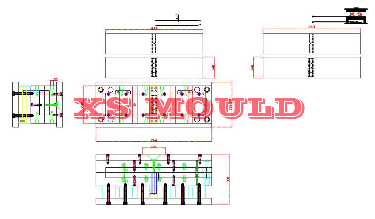 cable tie mould design